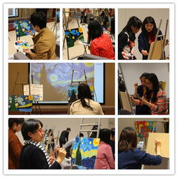 巾幗繪丹青，藝術潤心田——商務策劃學院組織女職工開展繪畫藝術體驗活動